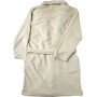 Fleece (210 gr/m²) badjas Derek beige L/XL