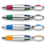 Multi-Color 4-in 1 Carabiner Pen
