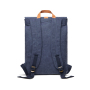 VINGA Bosler GRS recycled canvas backpack, navy