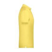 Men's Basic Polo - light-yellow - S
