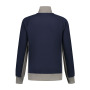 L&S Sweater Cardigan Workwear dark navy/pg XXL