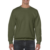 Gildan Sweater Crewneck HeavyBlend unisex Military Green XXL