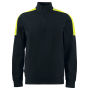 2128 Sweatshirt 1/2 Zip Black/Yellow S
