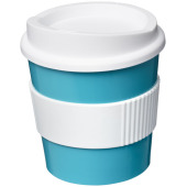 Americano® Primo 250 ml mugg med grepp - Aquablå/Vit