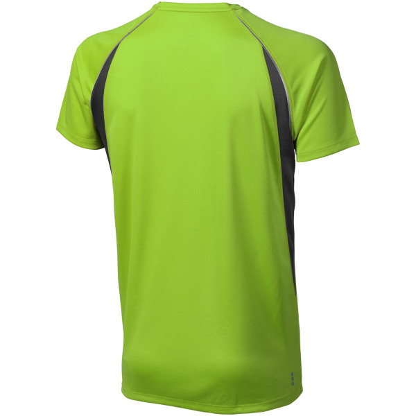 Quebec short sleeve men's cool fit t-shirt - Apple green/Anthracite - S