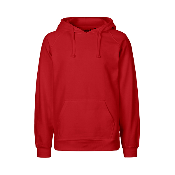Neutral mens hoodie-Red-S