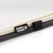 Air 5W rPET navulbaar A5 notitieboek  & draadloze oplader, grijs