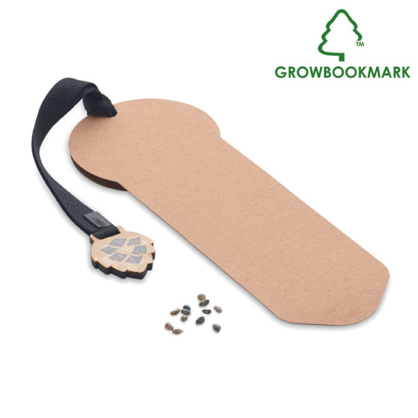GROWBOOKMARK™ - Semn de carte cu semințe pin