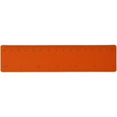 Rothko 15 cm plastiklineal - Orange