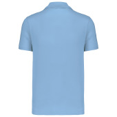 Short-sleeved polo shirt Sky Blue 3XL