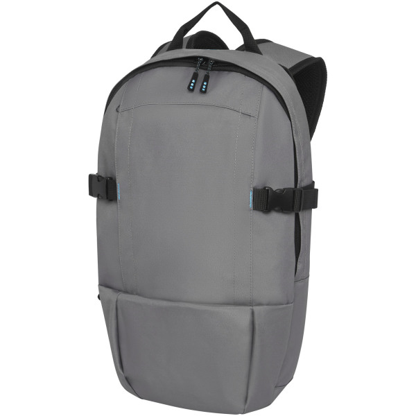 Baikal 15" GRS RPET laptop backpack - Grey