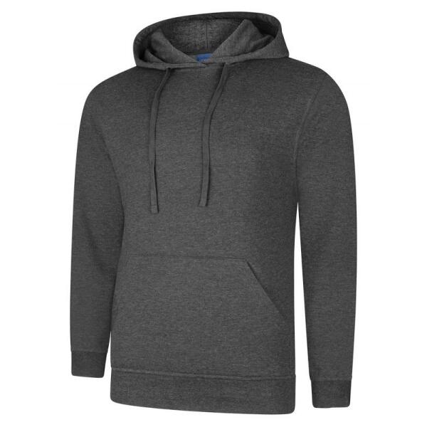 Deluxe Hooded Sweatshirt - XS - Charcoal