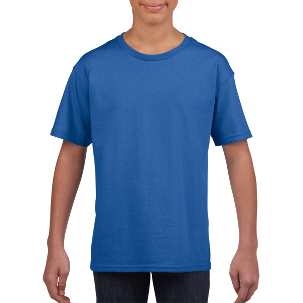 Gildan T-shirt SoftStyle SS for kids Royal Blue XL