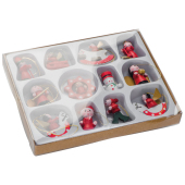 12-delige set kerstboomhangers 12-delige set kerstboomhangers