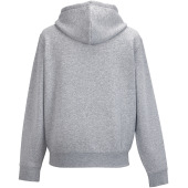 Authentic Full Zip Hooded Sweatshirt Light Oxford L