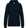 Eco damessweater met capuchon Navy M