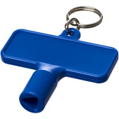 Maximilian rechthoekige hulpsleutel sleutelhanger 8mm