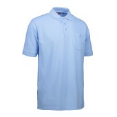 PRO Wear polo shirt | pocket - Light blue, M