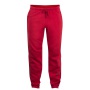 Basic pants jr 280 g/m2 rood 90-100