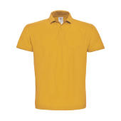 ID.001 Piqué Polo Shirt - Chili Gold - L