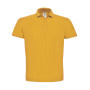 ID.001 Piqué Polo Shirt - Chili Gold