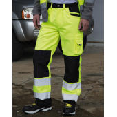 Safety Cargo Trouser - Fluorescent Orange
