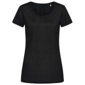 Stedman T-shirt CottonTouch Active-Dry SS for her Black Opal S