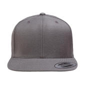 Classic Snapback Cap - Dark Grey - One Size