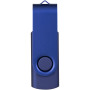 Rotate metallic USB - Blauw - 4GB