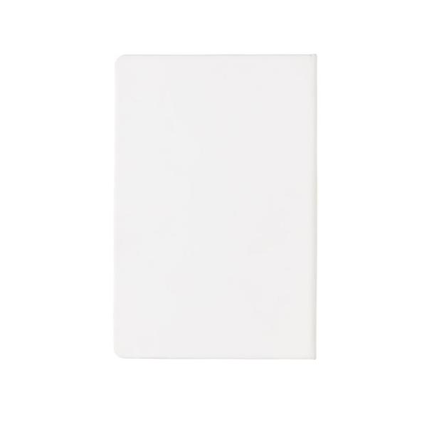 A5 Deluxe notebook with smart pockets, white