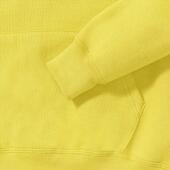 RUS Children's Hooded Sweatshirt, Yellow, 7-8jr