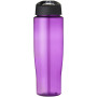 H2O Active® Tempo 700 ml sportfles met fliptuitdeksel - Paars/Zwart