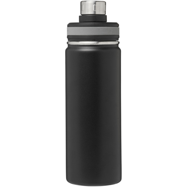 Gessi 590 ml copper vacuum insulated sport bottle - Solid black