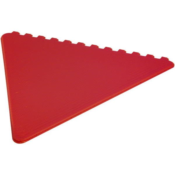 Frosty 2.0 triangular recycled plastic ice scraper - Red