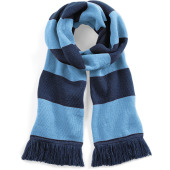 Gestreepte sjaal Stadium French Navy / Sky Blue One Size