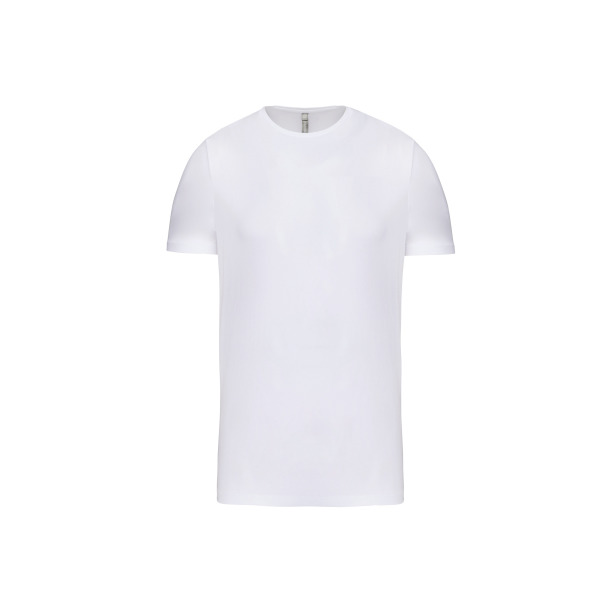 T-shirt ronde hals korte mouwen White S