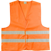 Polyester (150D) veiligheidsvest Arturo oranje XXL