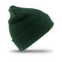 Woolly Ski Hat - Bottle Green - One Size