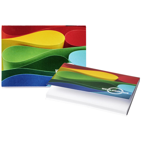 Sticky-Mate® A7 softcover sticky notes 100x75 - Wit - 25 pages
