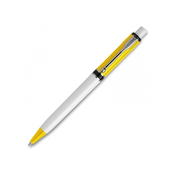 Ball pen Raja Colour hardcolour - Yellow / White