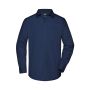 Men's Business Shirt Long-Sleeved - navy - 6XL