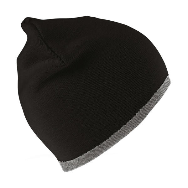 Reversible Fashion Fit Hat - Black/Grey - One Size
