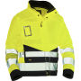 Jobman 1231 Hi-vis jacket geel/zwart 3xl