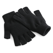 Fingerless Gloves - Black - S/M