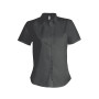 Dames non-iron blouse korte mouwen Zinc M