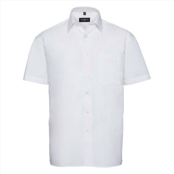 Russell Men SS Classic Pure Cotton Poplin Shirt