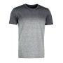 GEYSER striped T-shirt | seamless - Anthracite melange, S