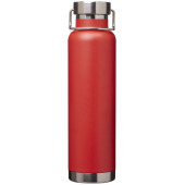 Thor 650 ml koper vacuüm geïsoleerde drinkfles - Rood