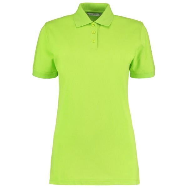 Ladies Klassic Poly/Cotton Piqué Polo Shirt, Lime Green, 12, Kustom Kit