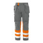 6502 Pants HV Orange/Grey CL.1 154